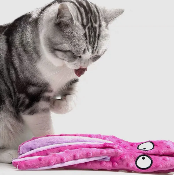 Vista 3 de Juguete Pulpo Chirriante y Pito Surtido - COLOR: VERDE